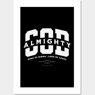 Almighty God Posters and Art